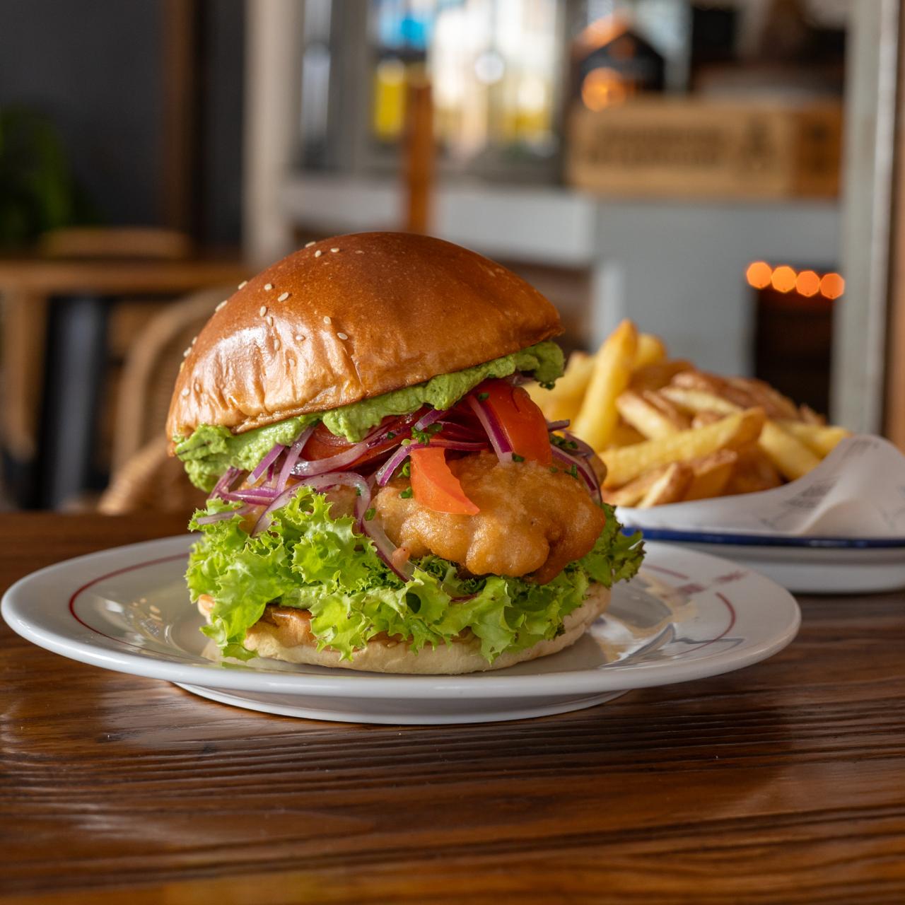 Burger de pescado